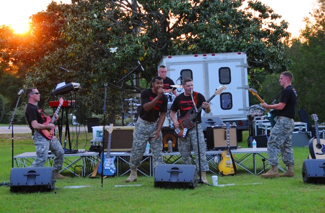 Silver Wings Band in action tonight