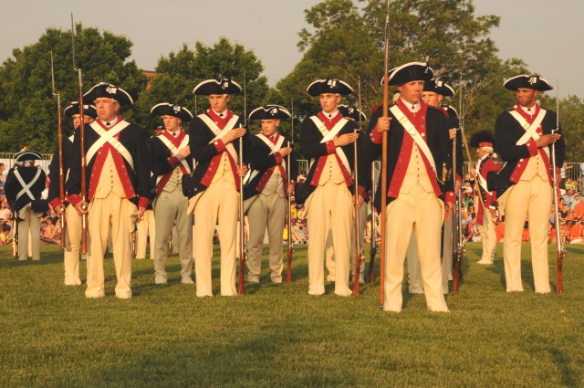 Perfect Weather; Great Show! Thousands See Soldiers Perform!