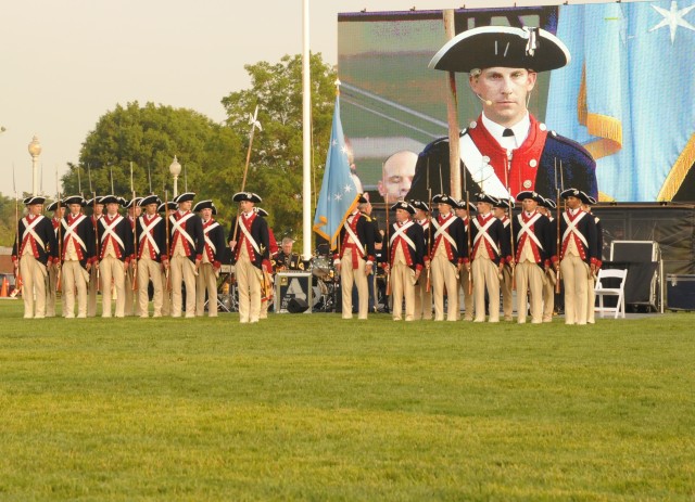 Perfect Weather; Great Show! Thousands See Soldiers Perform!