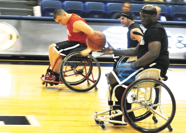 Warrior Games 2012 wheelchair basketball
