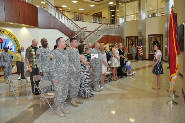 North Carolina Soldier receives Purple Heart at FORSCOM