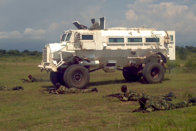 Texas National Guardsmen exchange best practices with Burundi soldiers