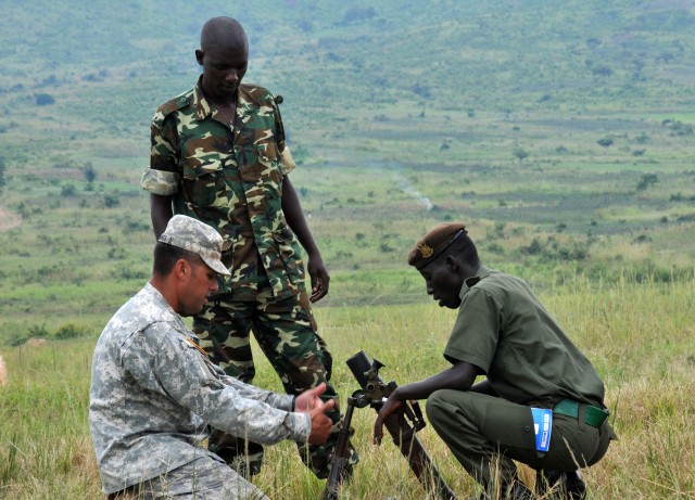 Texas National Guardsmen exchange best practices with Burundi soldiers ...