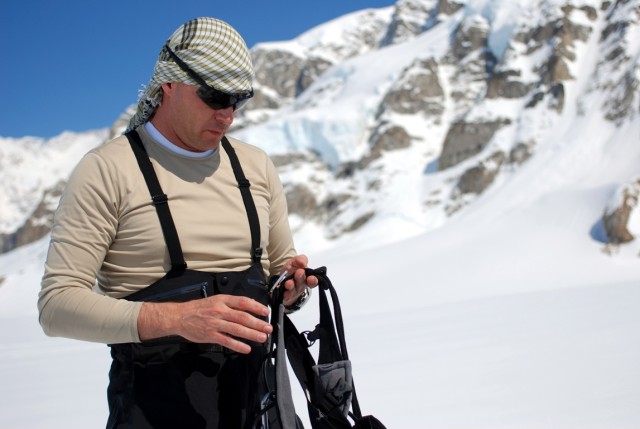 Army team climbing Mount McKinley
