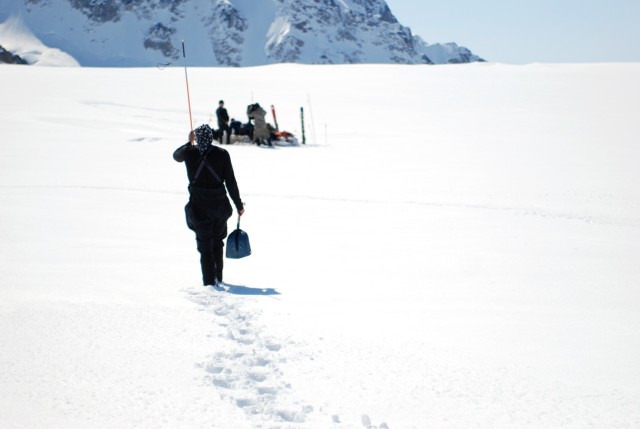 Army team climbing Mount McKinley