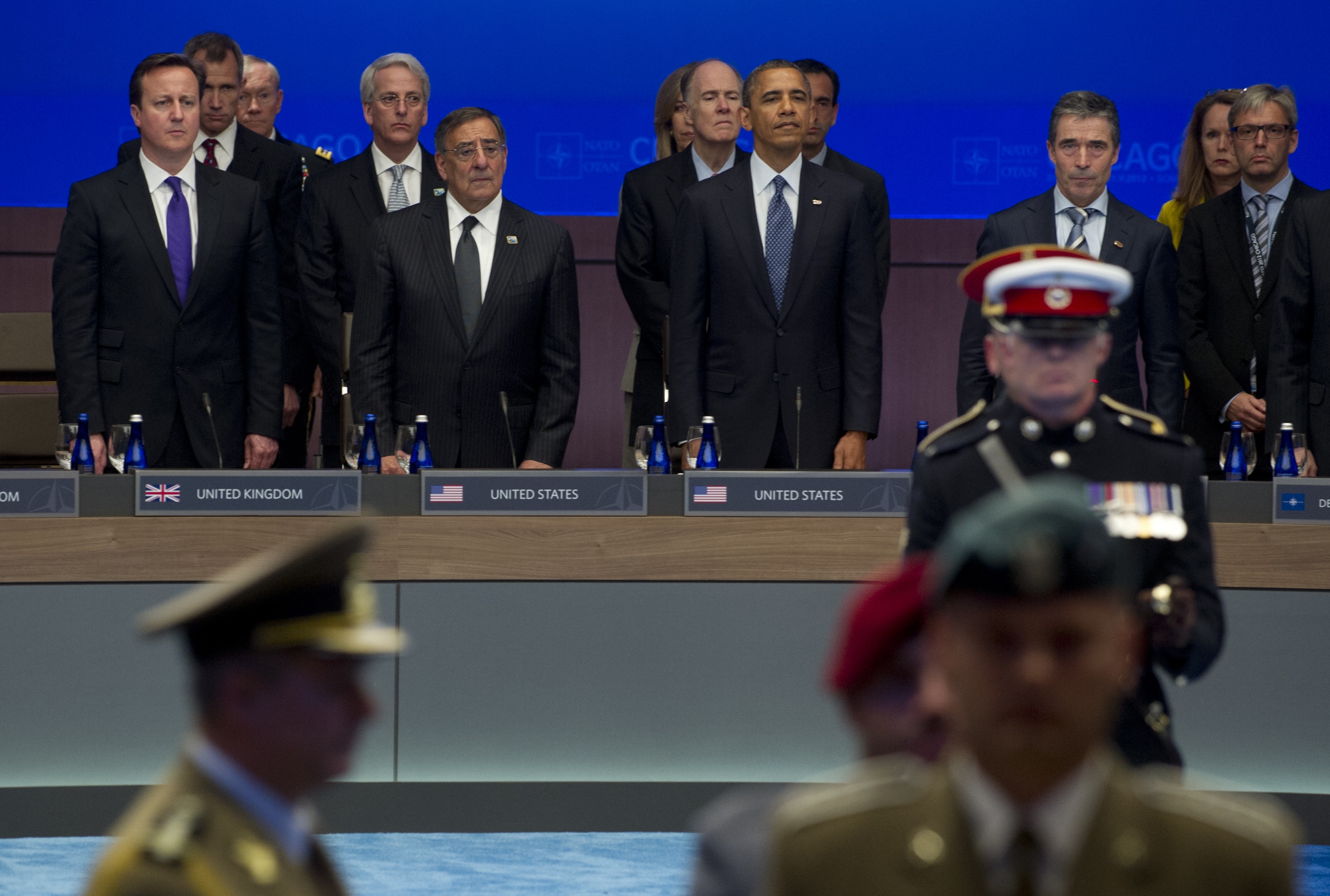 Obama NATO summit reaffirms commitment to collective security