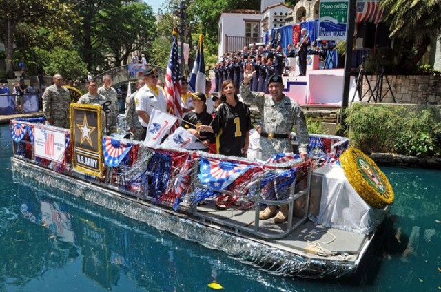 SLIDESHOW: San Antonio hosts first-ever Armed Forces Day River Parade