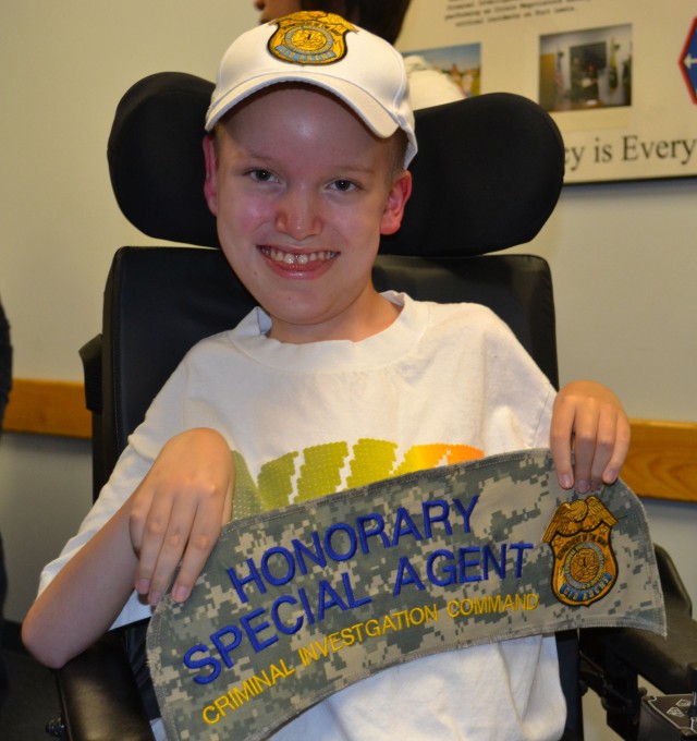 Joint Base Lewis-McChord, Criminal Investigation Division grants a child's wish