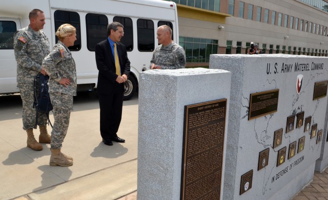 Honorable Alan F. Estevez Visit to AMC