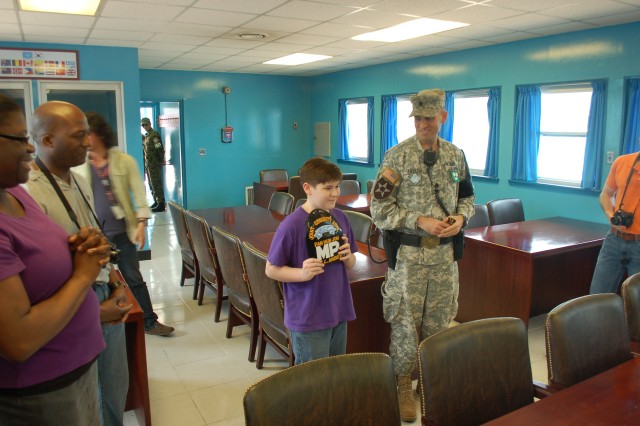 Seoul American Middle School visits the Joint Security Area