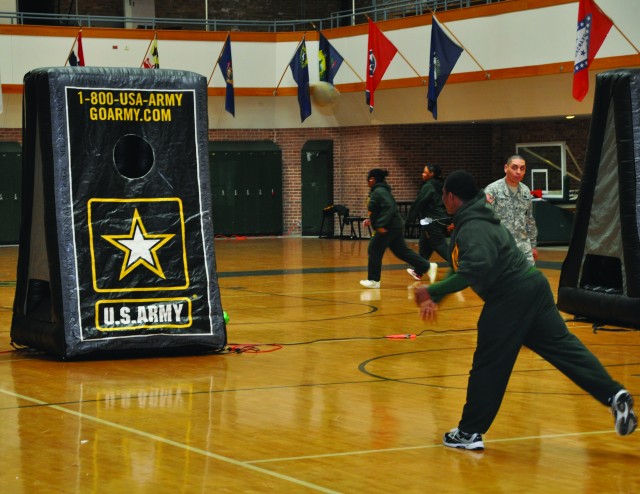 Student in Obstacle Course