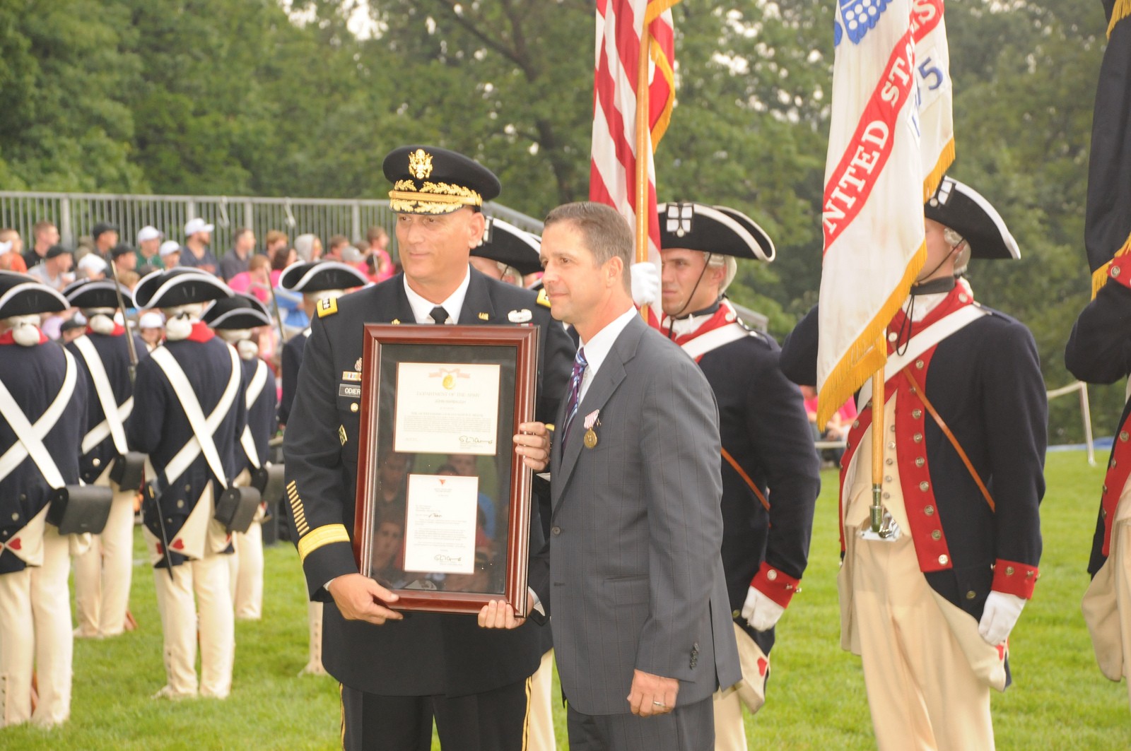 John Harbaugh and Baltimore Ravens Honor Military Service