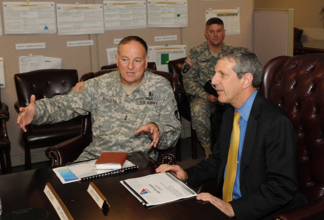 Logistics, Materiel Readiness leader visits Army Materiel Command