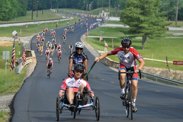 Crane Army Employees Participate in Ride 2 Recovery Event