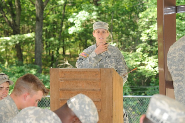 Females proud to wear Sapper tab