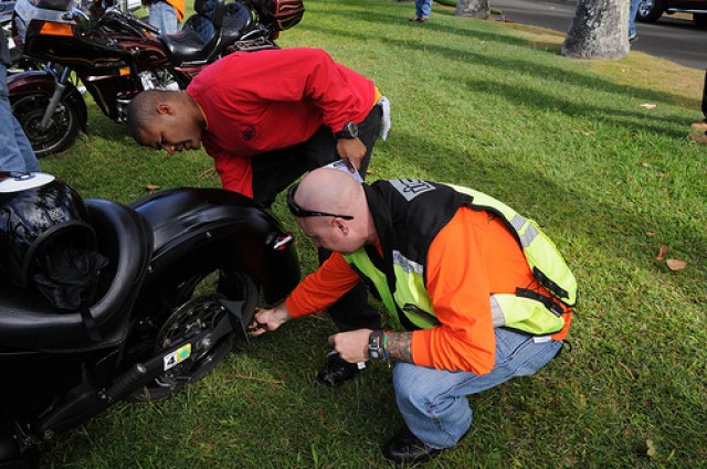 Matorcycle inspection