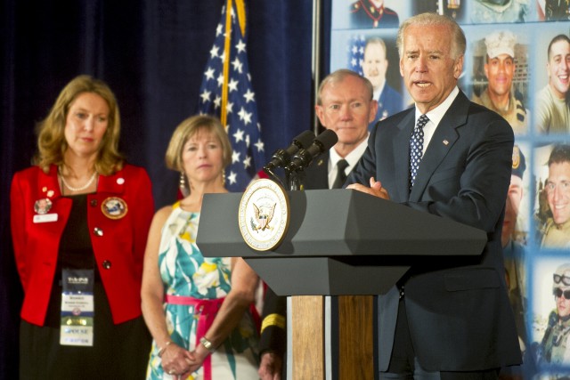 Dempseys, Biden honor survivors at TAPS National Military Survivor Seminar and Good Grief Camp