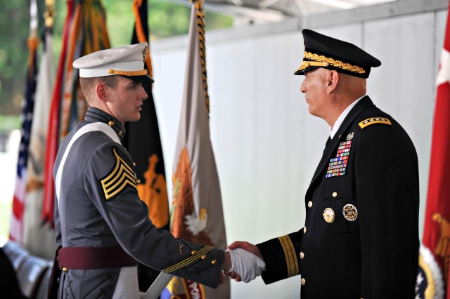 2012 U.S. Military Academy graduation ceremony