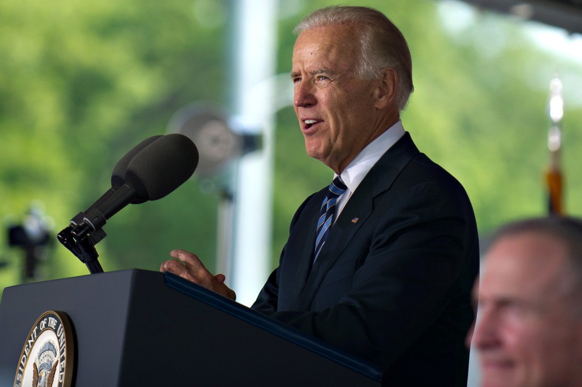 Biden thanks Air Force Academy grads for choosing 'service over self'