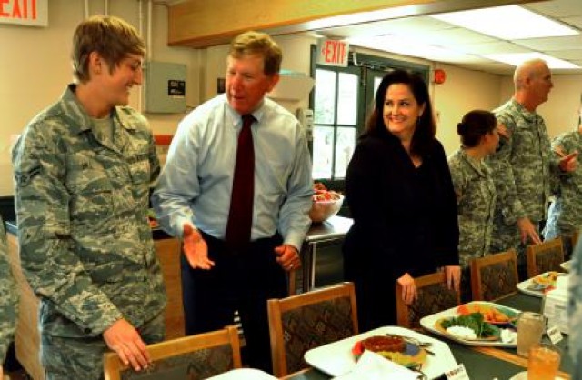 Secretaries visit Joint Base San Antonio