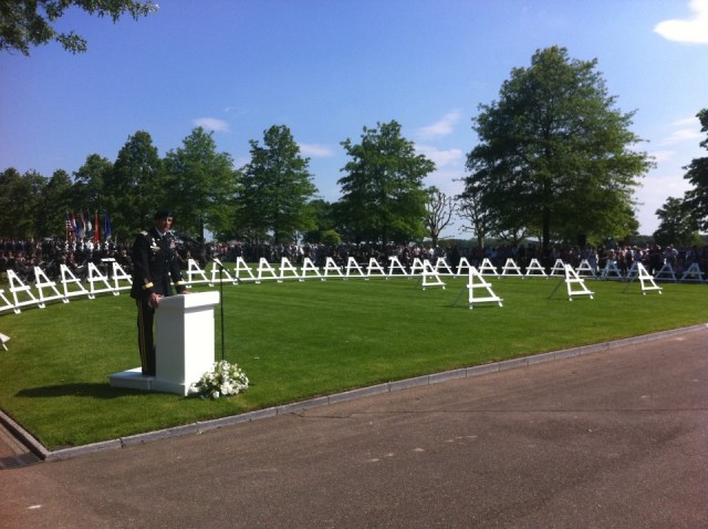 Netherlands American Cemetery and Memorial in Margraten, The Netherlands