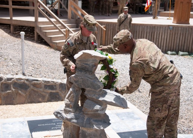 Kandahar Airfield celebrates Memorial Day