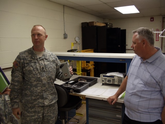 Test, Measurement and Diagnostic Equipment stakeholders visit 3rd Infantry Division