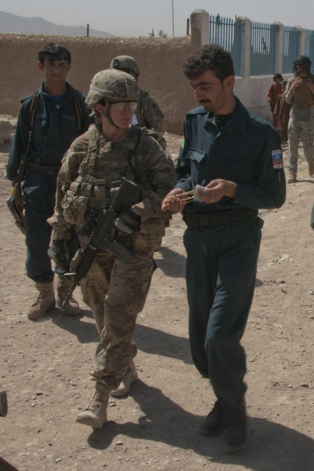AUP and 58th MP Company conduct joint operation