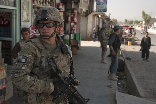 AUP and 58th MP Company conduct joint operation