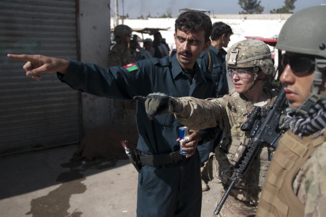AUP and 58th MP Company conduct joint operation