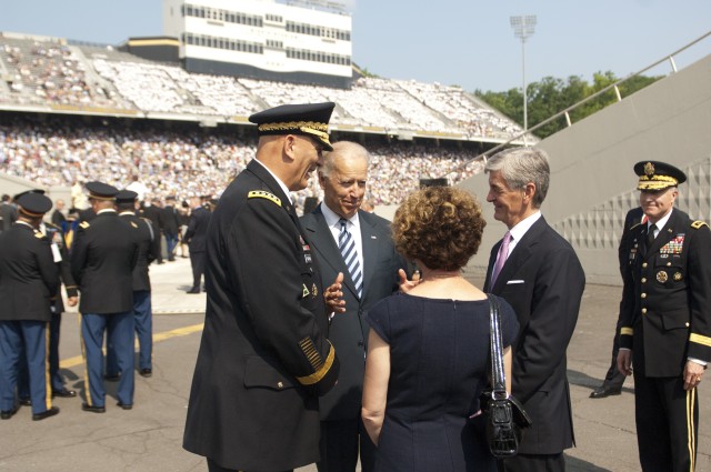 2012 U.S. Military Academy graduation, West Point, N.Y.