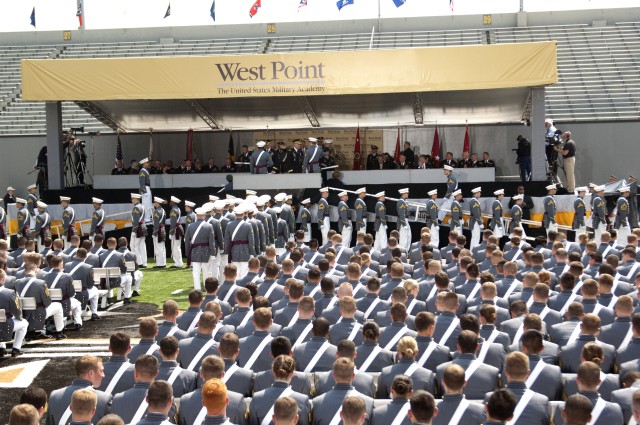 2012 U.S. Military Academy graduation, West Point, N.Y.