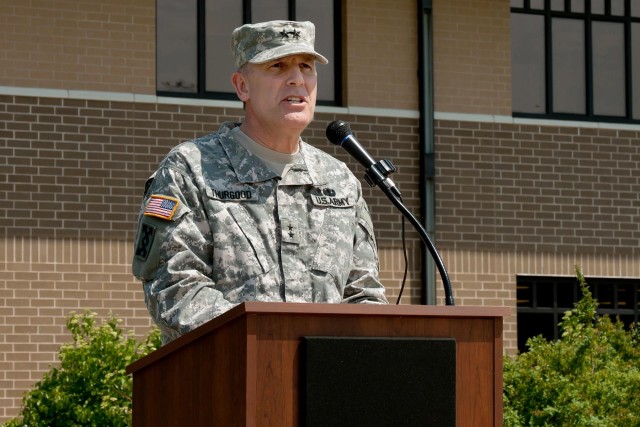 88th Regional Support Command change of command ceremony