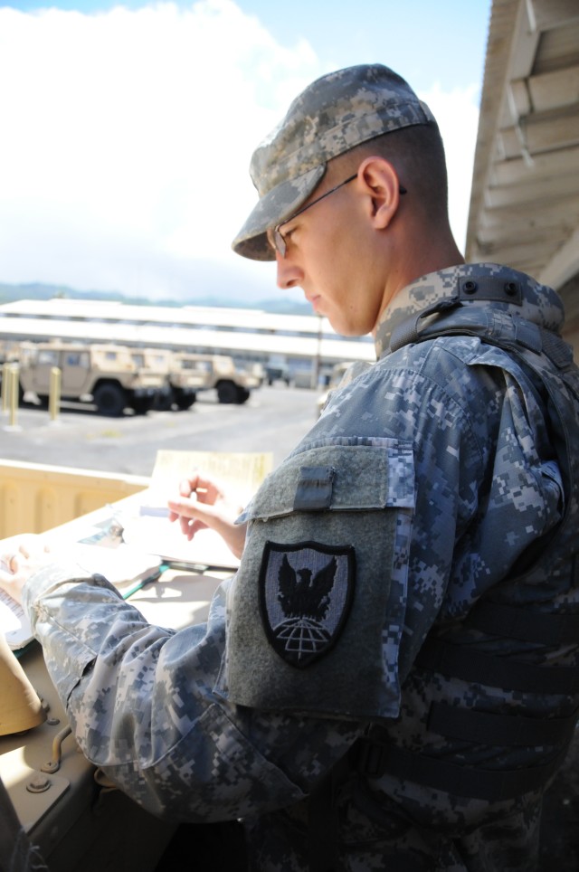 Anderson conducts vehicle maintenance at 311th Soldier of the Year competition
