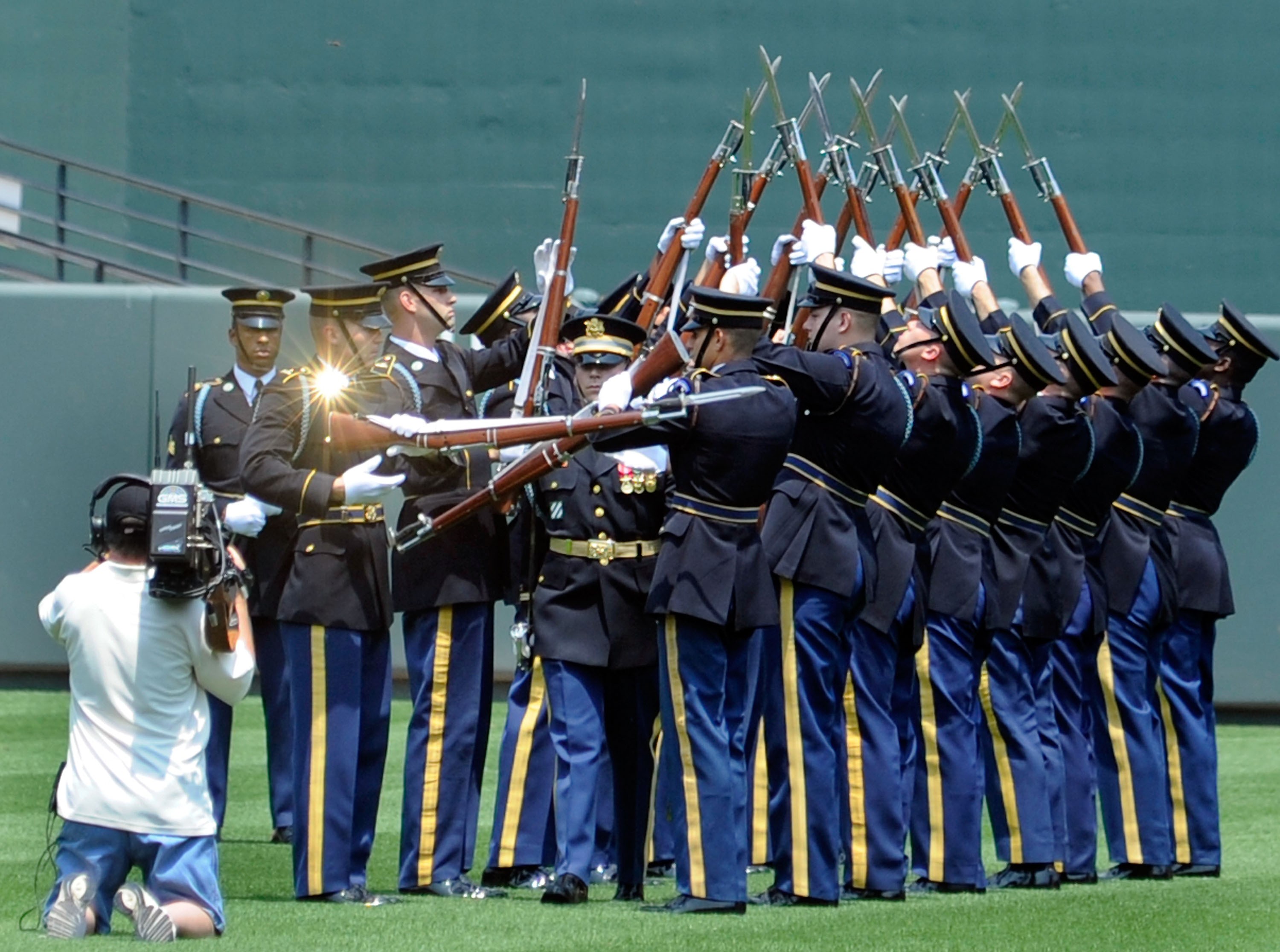 Fort Meade joins Baltimore Orioles for Military Appreciation Day