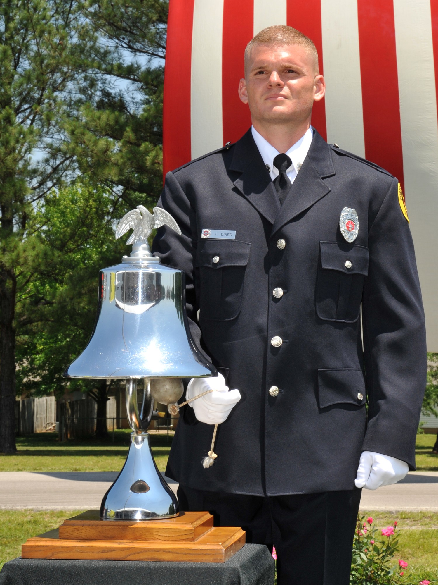 Fort Campbell Fire Department unveils 9/11 monument at station HQ