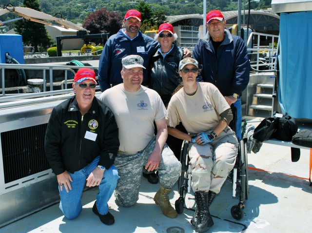 District hosts wounded warriors on tour of the San Francisco Bay