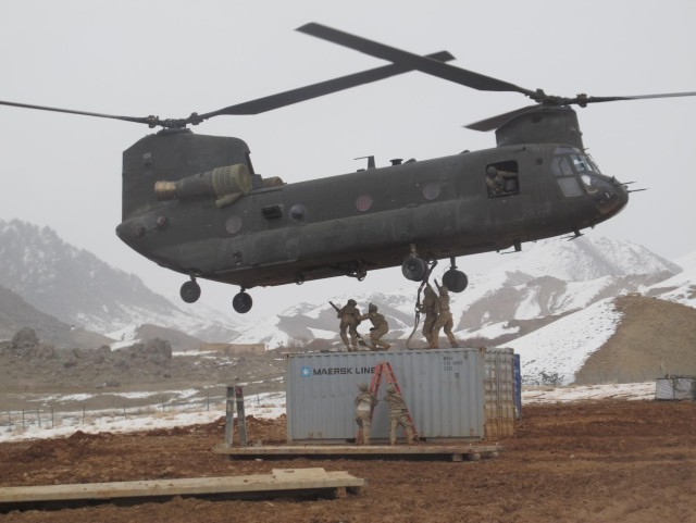 Bringing supplies to those in the fight