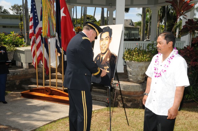 Purple Heart Ceremoy at Fort Shafter