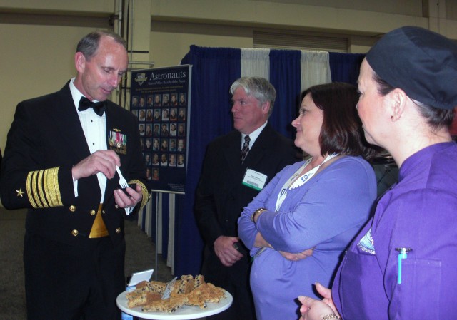 Combat Feeding supports Sea Air Space exhibit