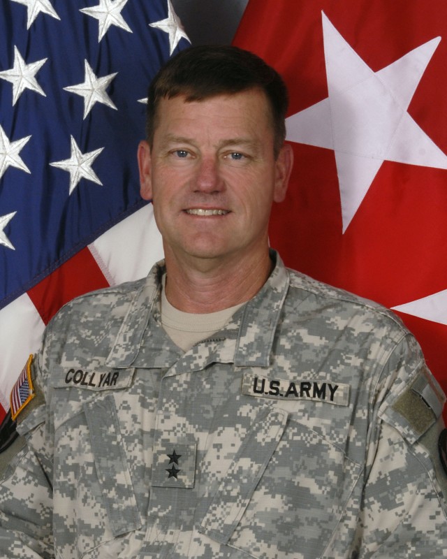 Maj. Gen. Lynn Collyar, Commander, U.S. Army Aviation and Missile Command, Redstone Arsenal, AL 