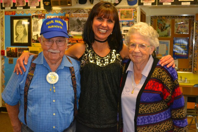 Tyee Park Elementary School recognizes Pearl Harbor survivor's 90th birthday at spring concert
