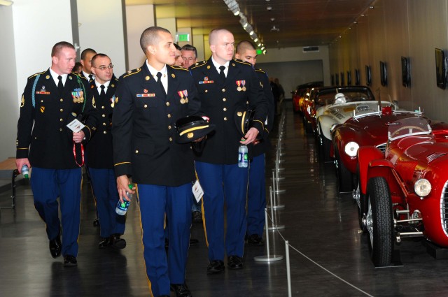 I Corps Honor Guard takes part in Le May "America's" Car Museum grand opening