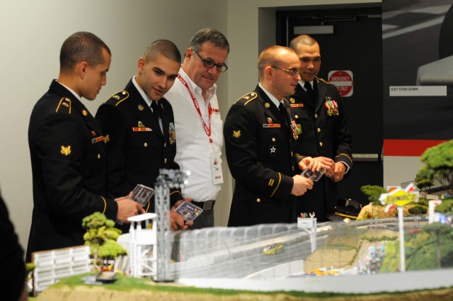 I Corps Honor Guard takes part in Le May "America's" Car Museum grand opening