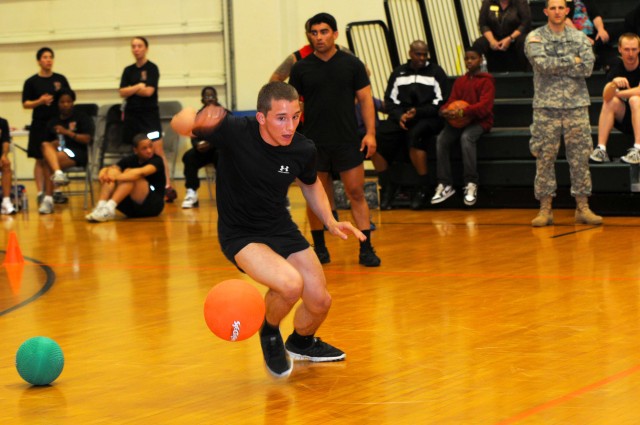 No "Average Joe's" at Joint Base Lewis-McChord's Dodge-ball tournament