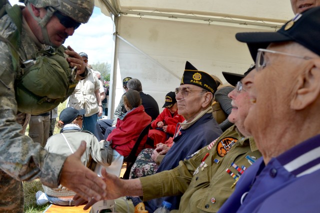 Warriors of yesterday, today commemorate D-Day together