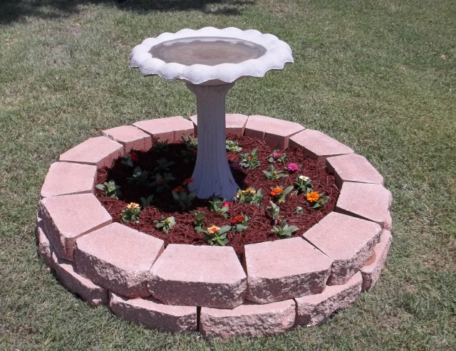 Fort Hood Fisher House Bird Bath