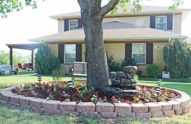 Fort Hood Fisher House serenity garden