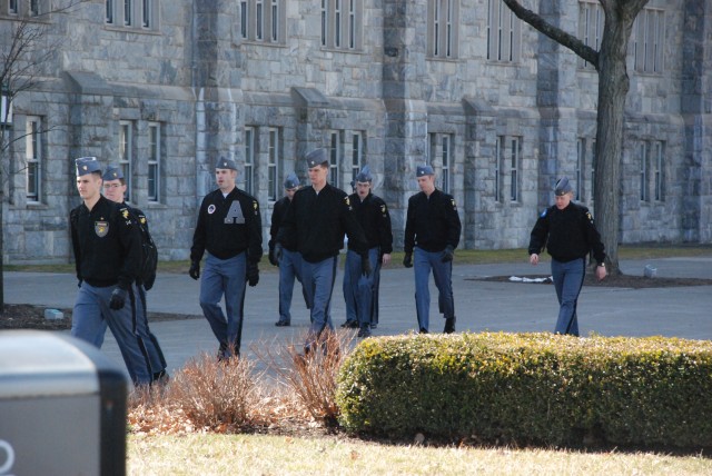 Cadets at the U.S. Military Academy at West Point