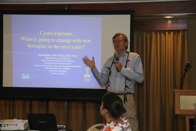 Tripler's Cystic Fibrosis Center hosts educational, social event for families